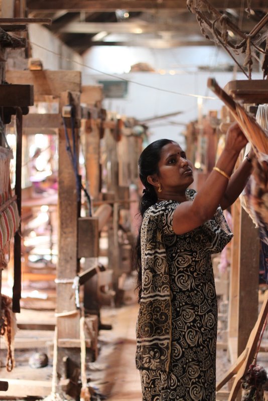 India 2010 - Kerala - Kannur - Lokanath Weavers